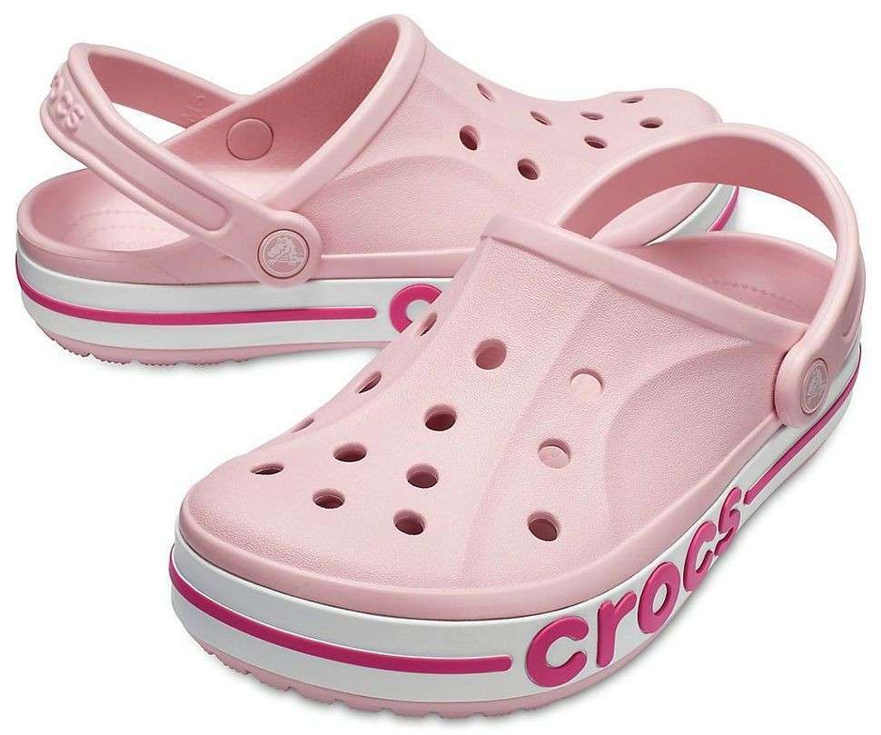 Дитячі Crocs для дівчинки Kids Bayaband Clog Ballerina Pink/Candy Pink