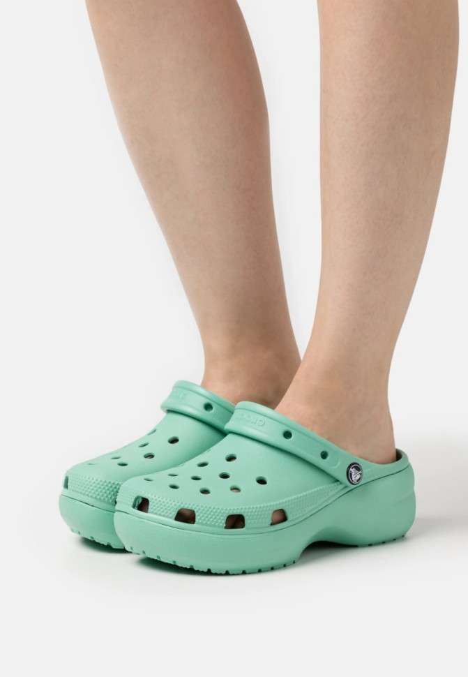 Жіночі Crocs Women´s Classic Platform Clog Fair Green — фото 2