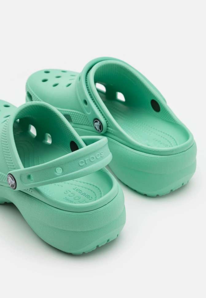 Жіночі Crocs Women´s Classic Platform Clog Fair Green — фото 3