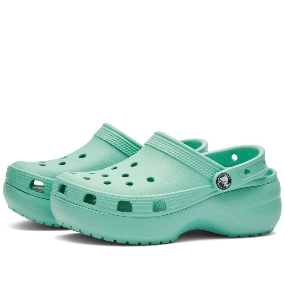 Жіночі Crocs Women´s Classic Platform Clog Fair Green — фото 4