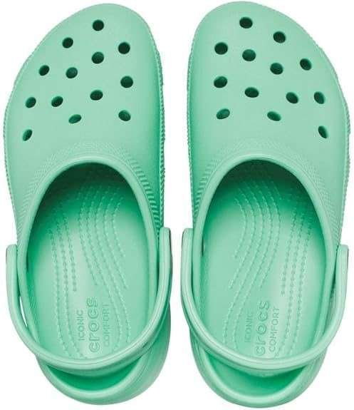 Жіночі Crocs Women´s Classic Platform Clog Fair Green — фото 7