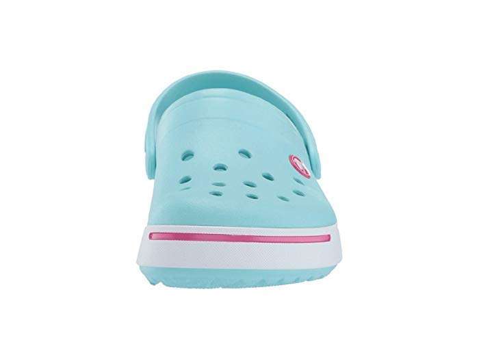 Дитячі Crocs для дівчинки Crocband II Kids Clogs Ice Blue/Candy Pink — фото 4