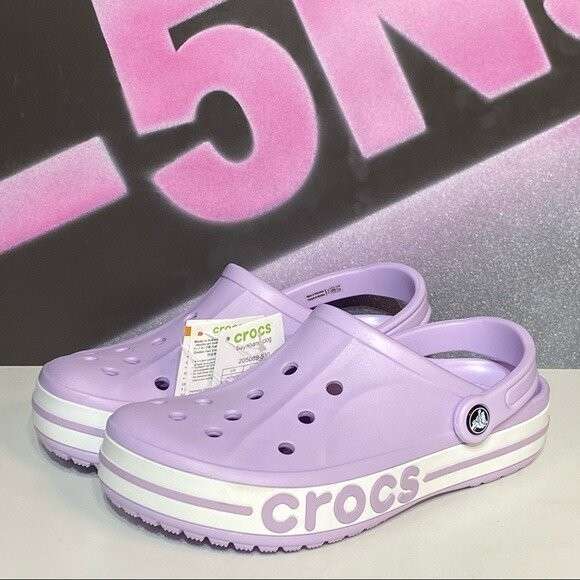 Дитячі Crocs для дівчинки Bayaband Clog Lavender — фото 2