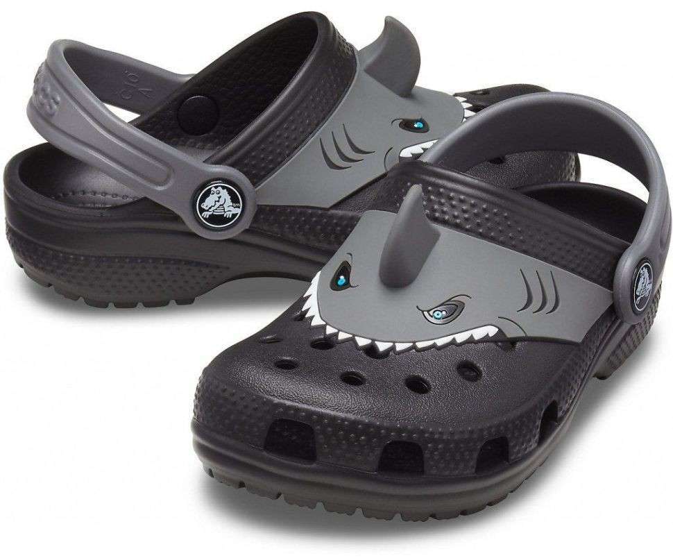 Дитячі Crocs-сабо для хлопчика Crocs Kids Classic I AM Unicorn Black