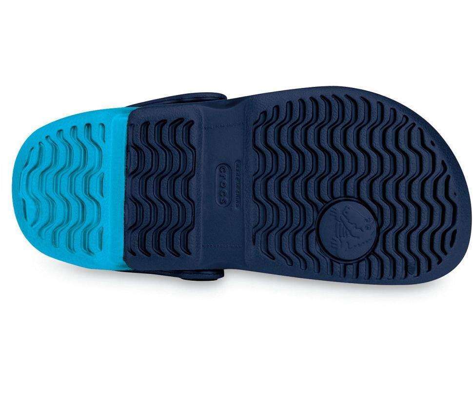 Дитячі Crocs-сабо для хлопчика Crocs Electro Clog Navy/Electric — фото 8