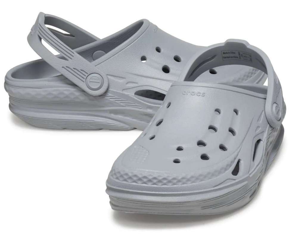 Дитячі Crocs Kids' Off Grid Clog Light Grey