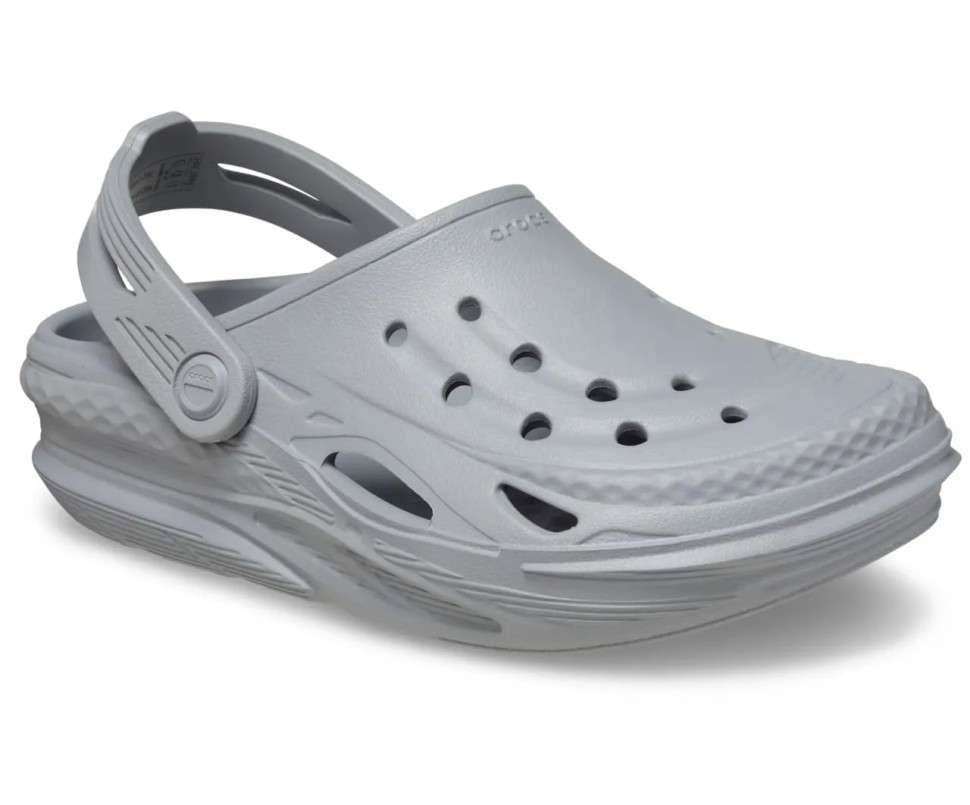 Дитячі Crocs Kids' Off Grid Clog Light Grey — фото 5
