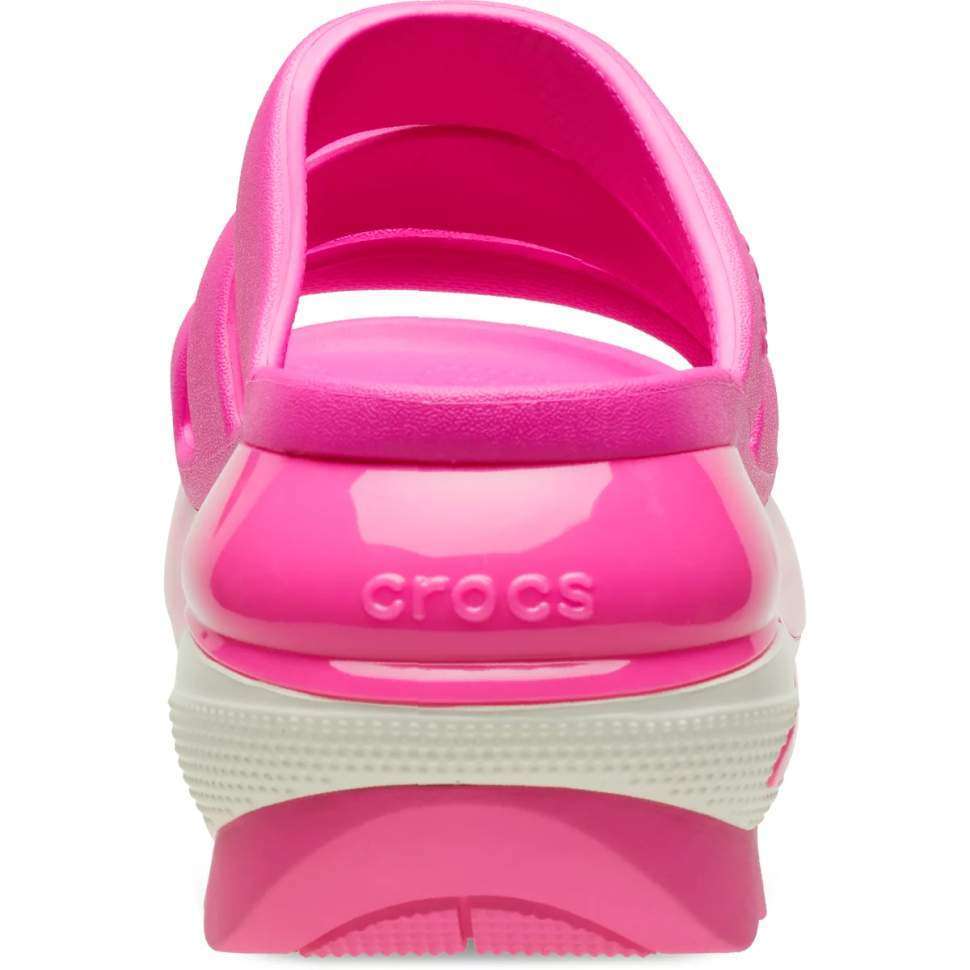 Жіночі шльопанці Crocs Mega Crush Triple Strap Pink — фото 10