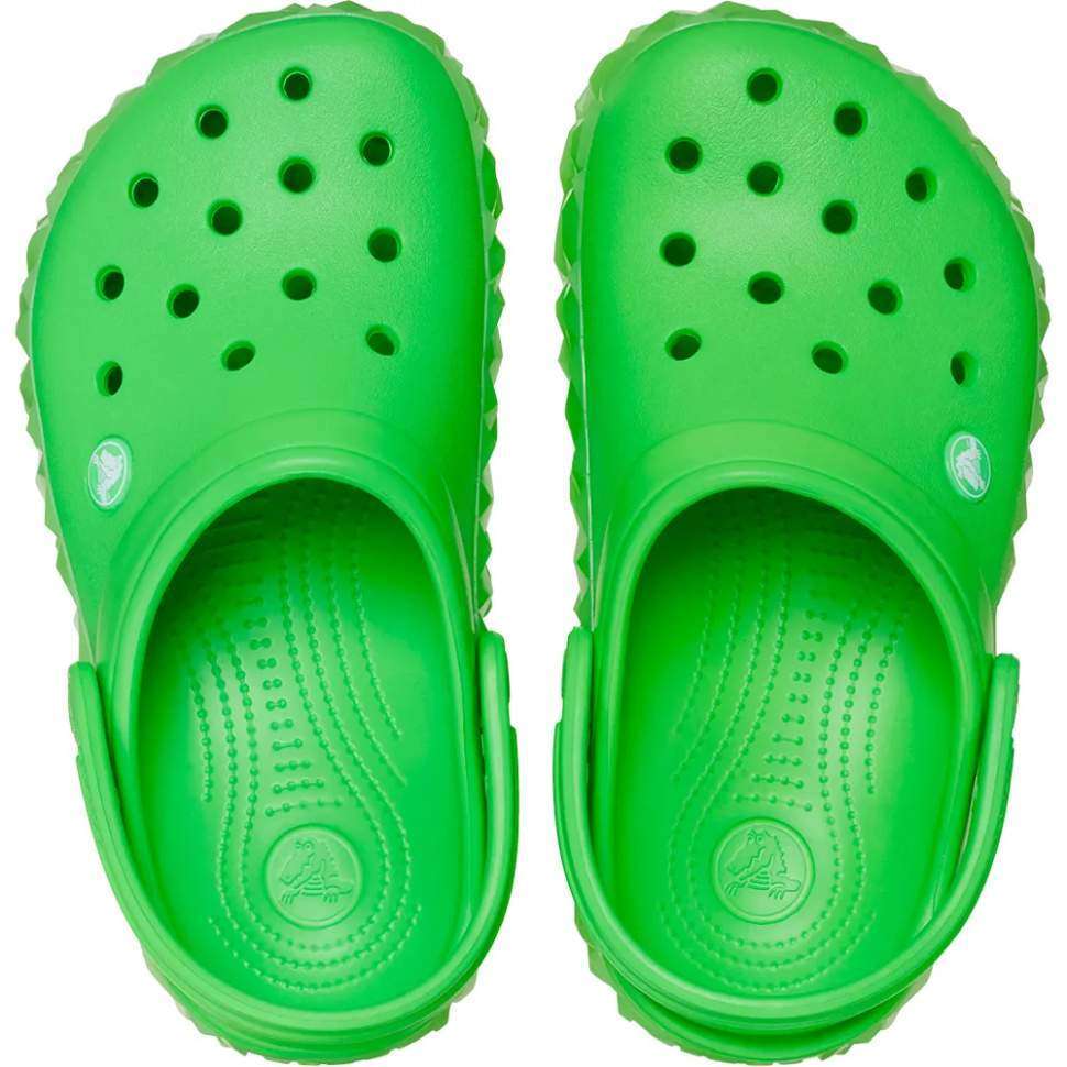 Дитячі Crocs-сабо для хлопчика Crocs Crocband Geometric Glow Band Clog Juvenil 1 — фото 4
