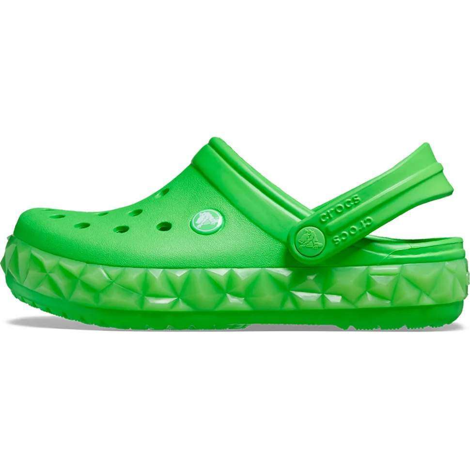 Дитячі Crocs-сабо для хлопчика Crocs Crocband Geometric Glow Band Clog Juvenil 1 — фото 7