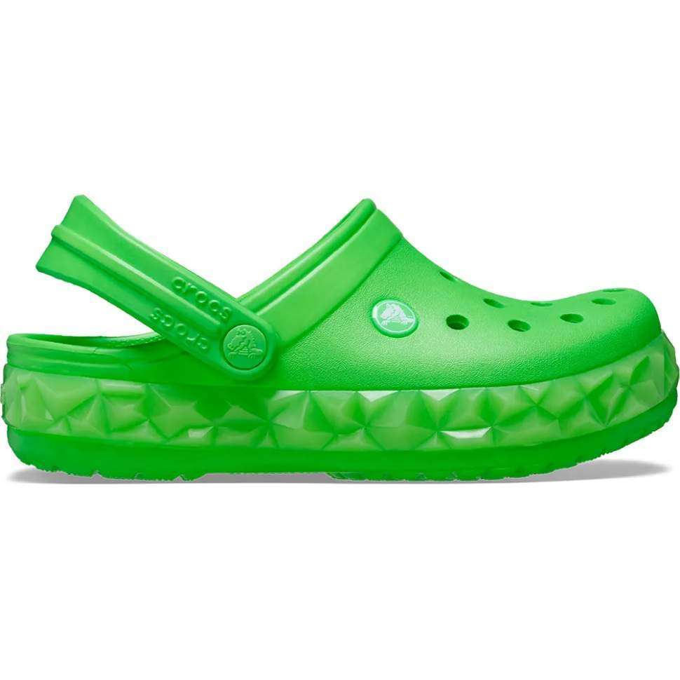 Дитячі Crocs-сабо для хлопчика Crocs Crocband Geometric Glow Band Clog Juvenil 1 — фото 9