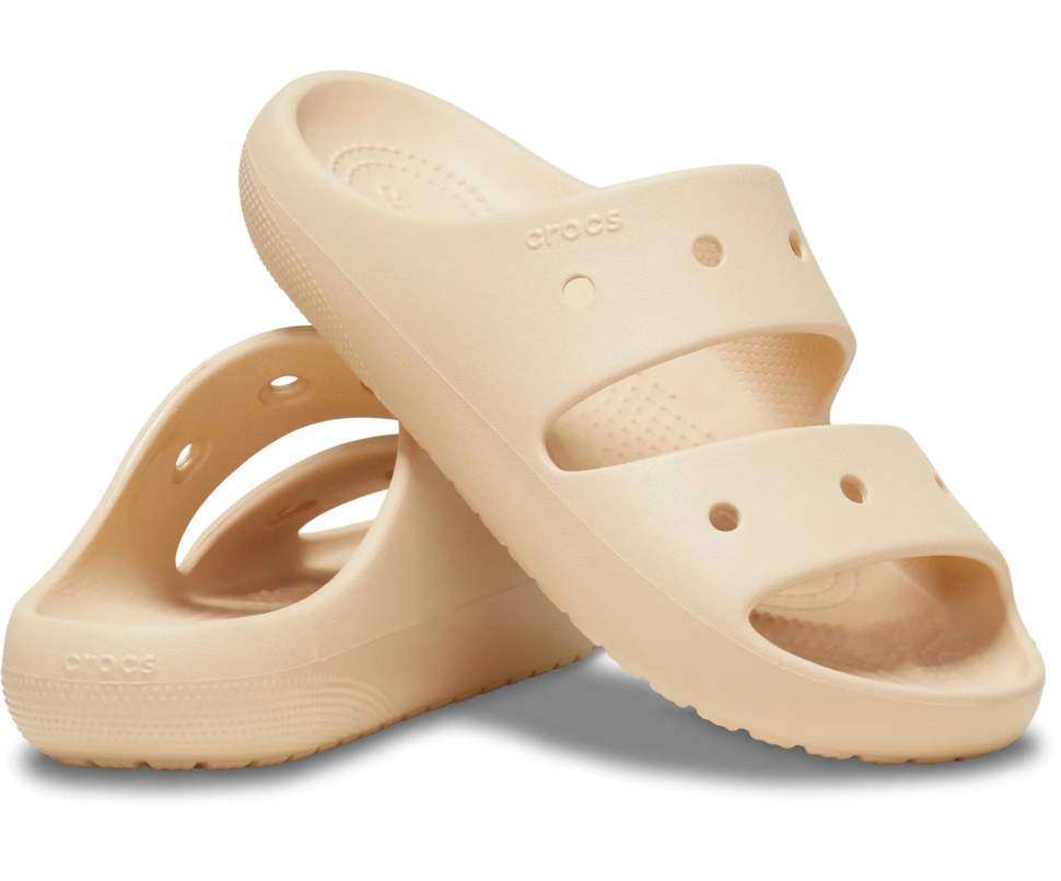 Жіночі шльопанці Crocs Classic Sandal V2 Bone