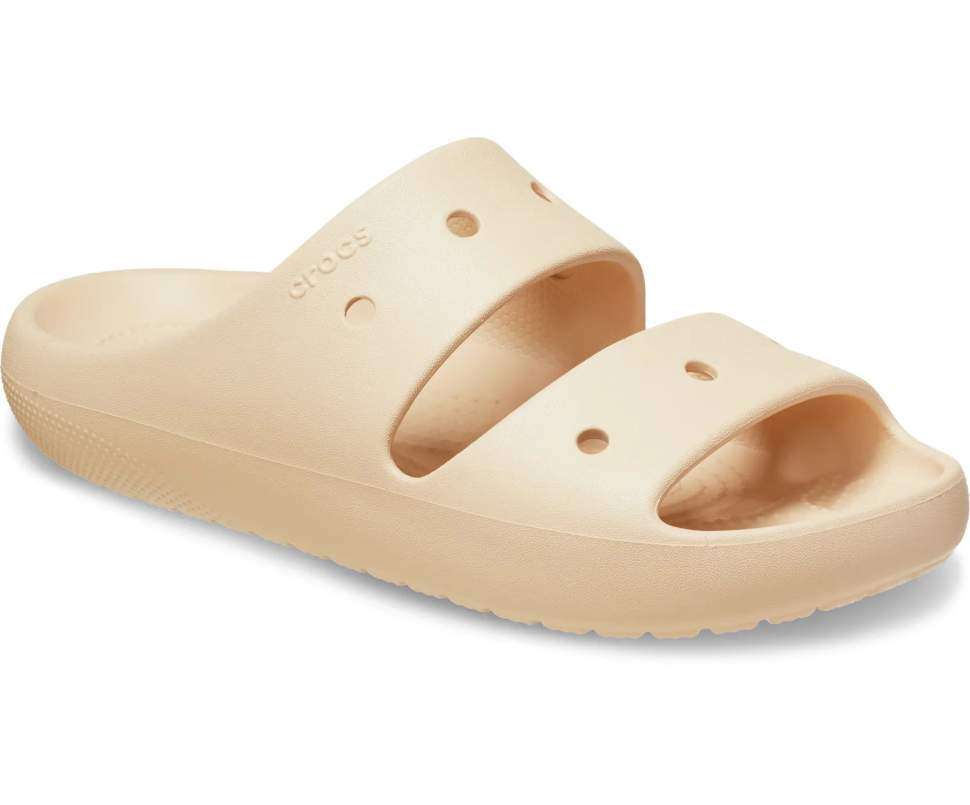 Жіночі шльопанці Crocs Classic Sandal V2 Bone — фото 2
