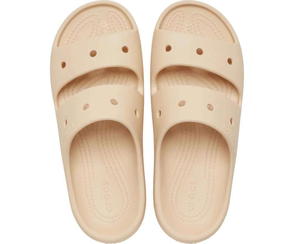 Жіночі шльопанці Crocs Classic Sandal V2 Bone — фото 3