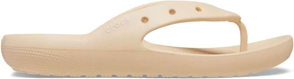 Crocs Классік шльопанці Бежеві Classic Flip v2 Bone — фото 2