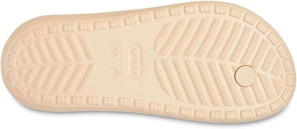 Crocs Классік шльопанці Бежеві Classic Flip v2 Bone — фото 4