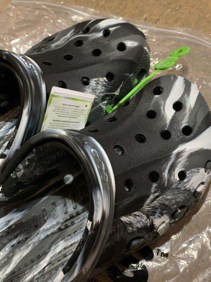 Чоловічі Crocs Baya Marbled Clog Black/White — фото 11