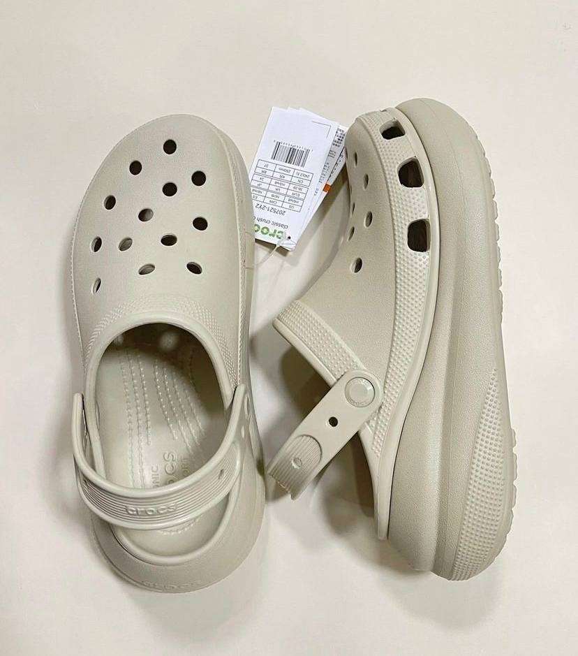 Дитячі Crocs Classic Cutie Clog Platform Bone — фото 8