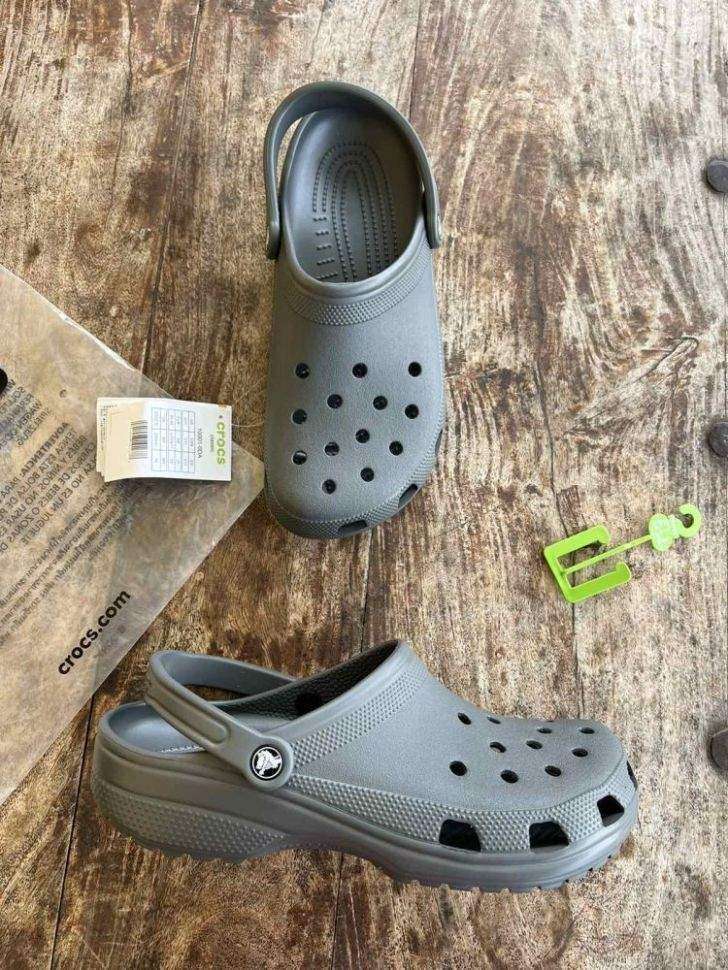 Чоловічі Crocs Classic Clog Slate Grey — фото 2