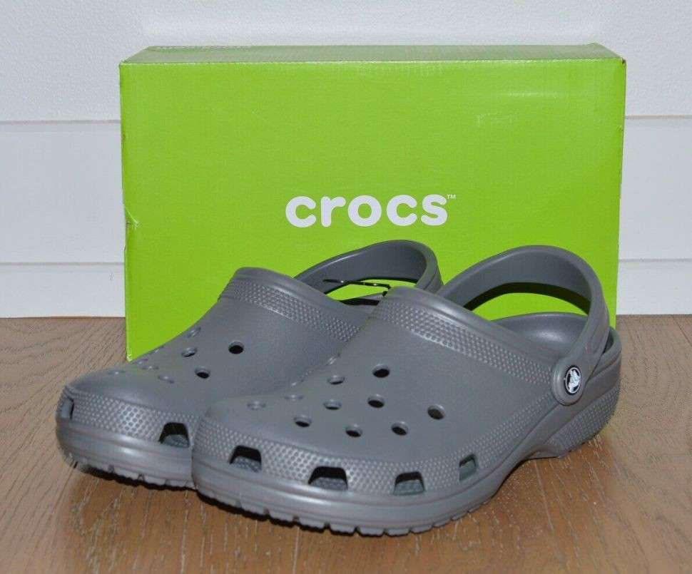 Чоловічі Crocs Classic Clog Slate Grey — фото 4