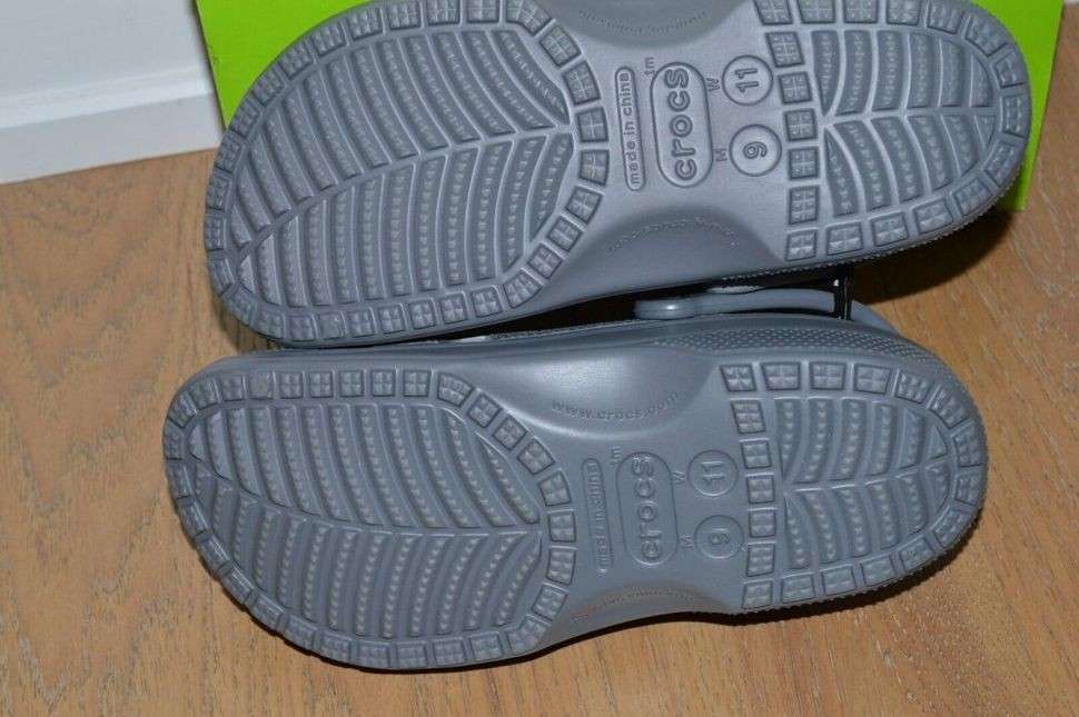 Чоловічі Crocs Classic Clog Slate Grey — фото 6