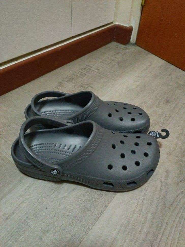 Чоловічі Crocs Classic Clog Slate Grey — фото 8