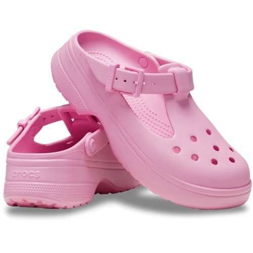 Жіночі Сандалі Crocs Рожеві Classic Mary Jane Pink Tweed