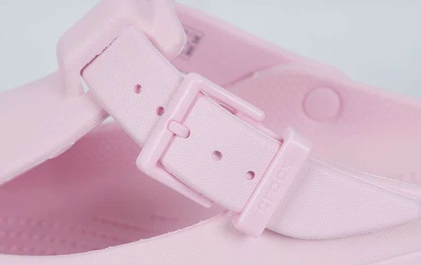 Жіночі Сандалі Crocs Рожеві Classic Mary Jane Pink Tweed — фото 3