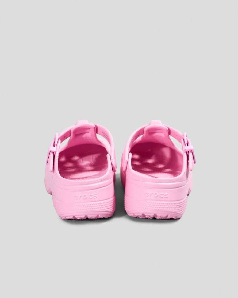 Жіночі Сандалі Crocs Рожеві Classic Mary Jane Pink Tweed — фото 8
