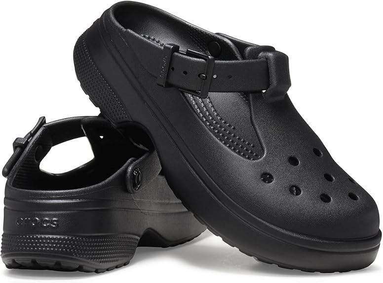 Жіночі Crocs сандалі Мері Джейн Чорні Classic Mary Jane Black