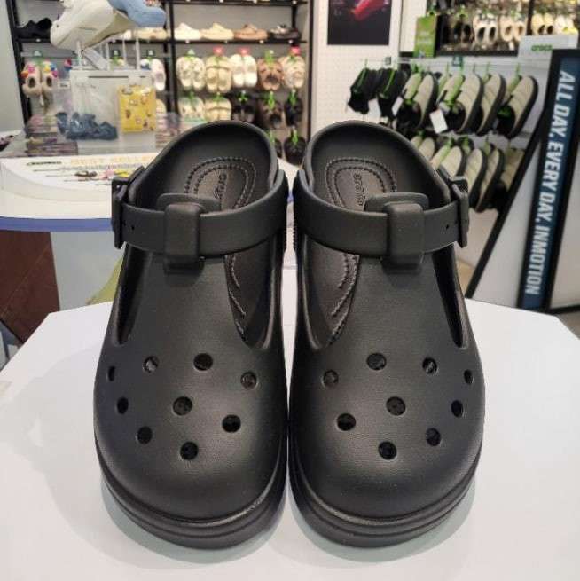 Жіночі Crocs сандалі Мері Джейн Чорні Classic Mary Jane Black — фото 13