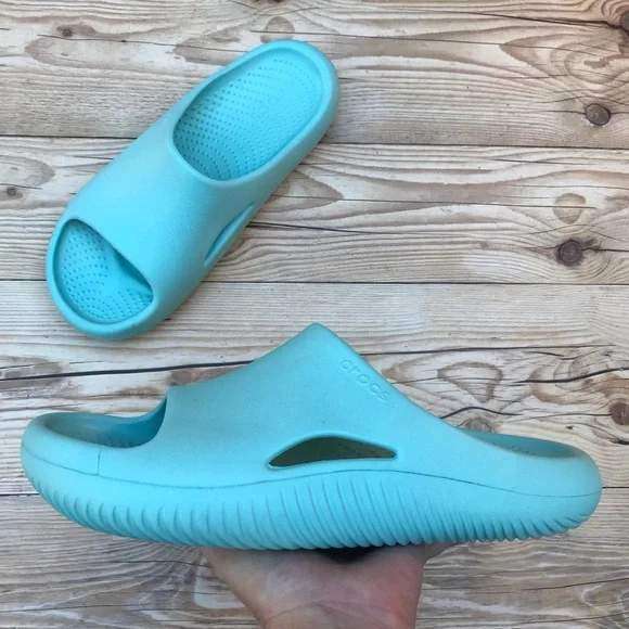 Crocs шльопанці Меллоу Mellow Recovery Slide Pond — фото 12