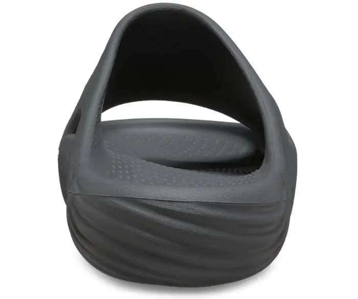 Чоловічі шльопанці Меллоу Чорні Crocs Mellow Tide Recovery Slide Slate Grey — фото 3