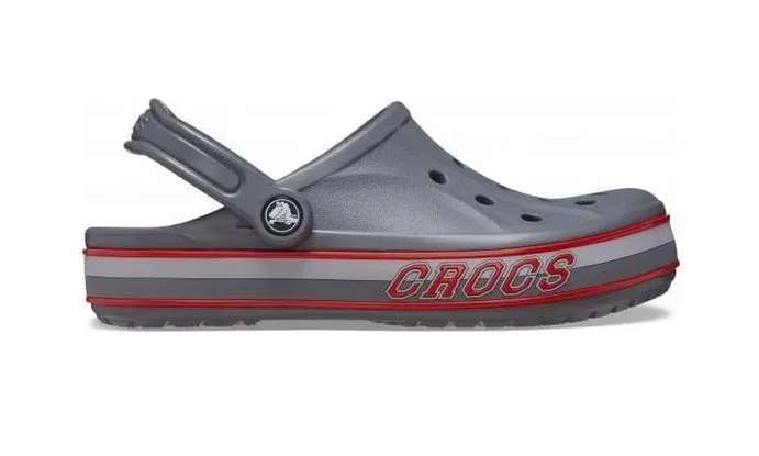 Crocs Баябенд Сірі Bayaband Sport Band Clog Charcoal/Light Grey — фото 3