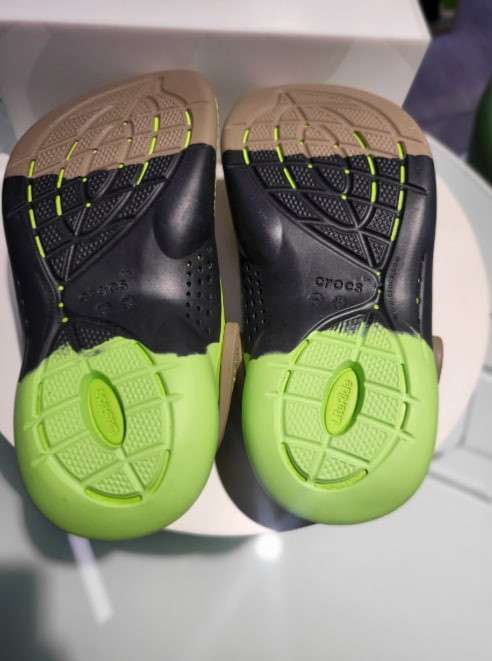 Crocs Лайтрайд Клог Хакі LiteRide 360 Ombre Marbled Khaki-Multi — фото 11