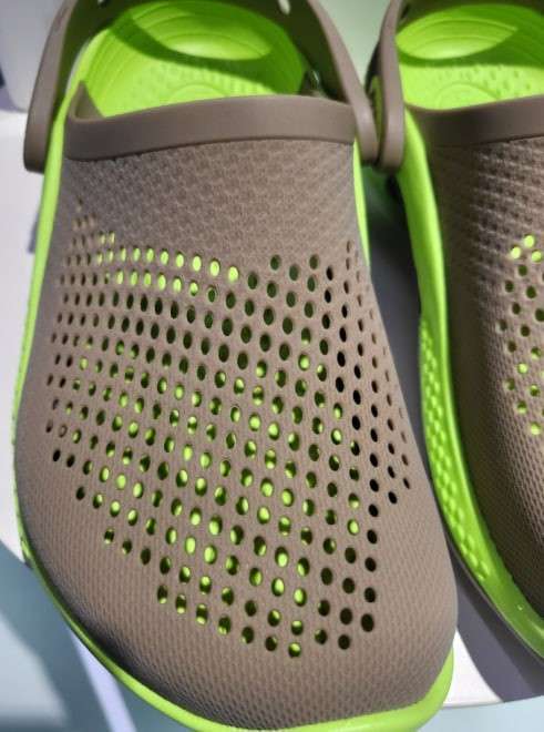 Crocs Лайтрайд Клог Хакі LiteRide 360 Ombre Marbled Khaki-Multi — фото 12