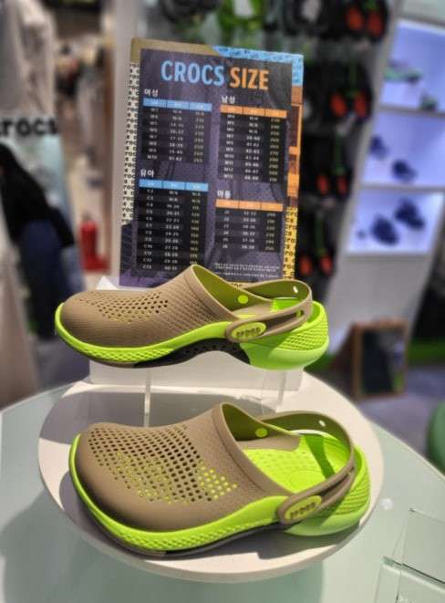 Crocs Лайтрайд Клог Хакі LiteRide 360 Ombre Marbled Khaki-Multi — фото 15
