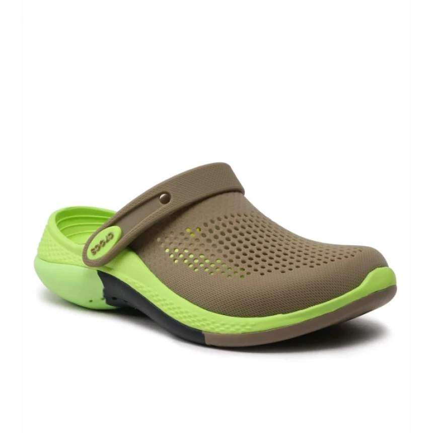 Crocs Лайтрайд Клог Хакі LiteRide 360 Ombre Marbled Khaki-Multi — фото 4
