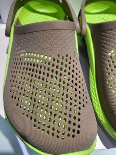 Crocs Лайтрайд Клог Хакі LiteRide 360 Ombre Marbled Khaki-Multi — фото 7