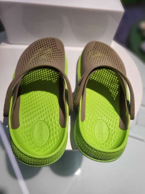 Crocs Лайтрайд Клог Хакі LiteRide 360 Ombre Marbled Khaki-Multi — фото 8