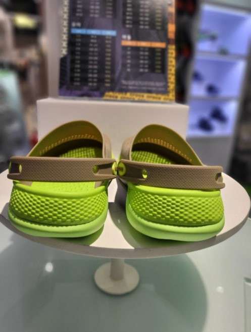Crocs Лайтрайд Клог Хакі LiteRide 360 Ombre Marbled Khaki-Multi — фото 9