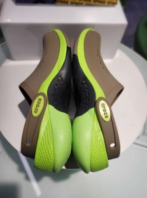 Crocs Лайтрайд Клог Хакі LiteRide 360 Ombre Marbled Khaki-Multi — фото 10