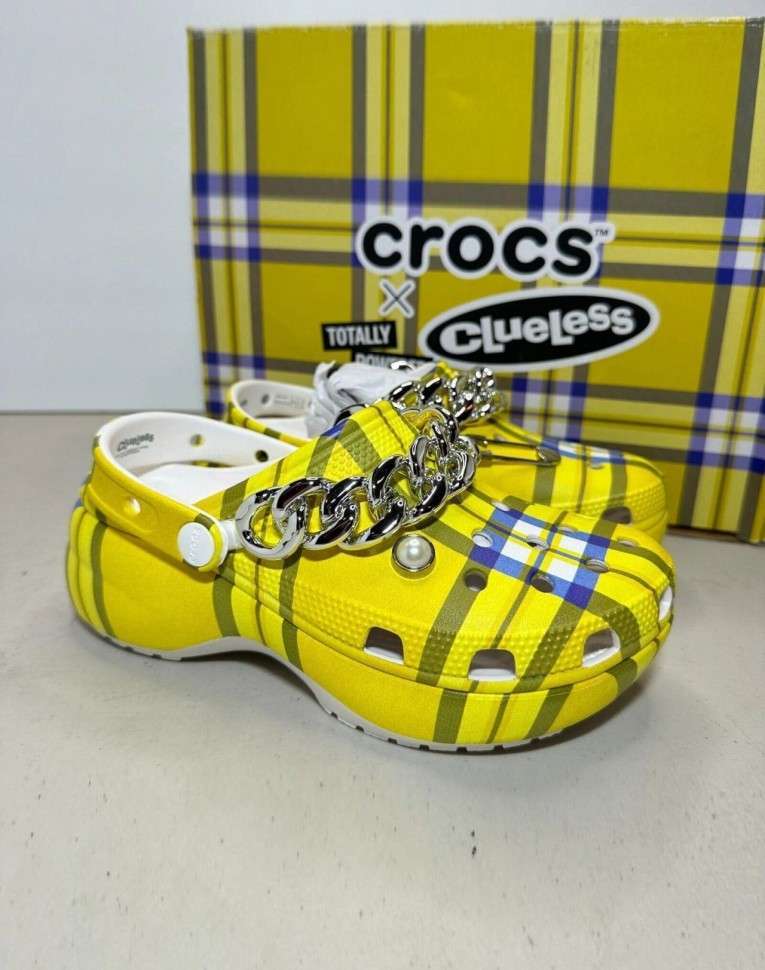 Жіночі Crocs Класік Клог Платформа Clueless Exclusive: ´The Cher´ Classic Platform Clog — фото 13