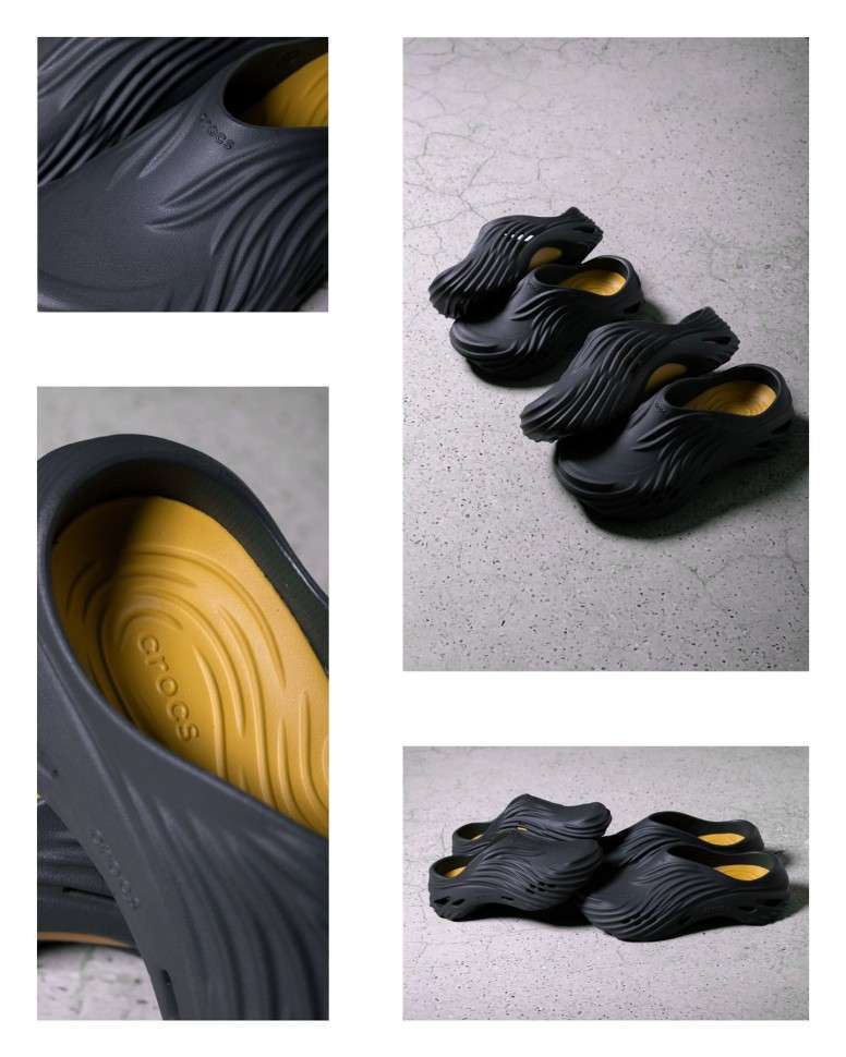 Чоловічі Crocs Эхо Чорні Echo Clog Wave Black — фото 8