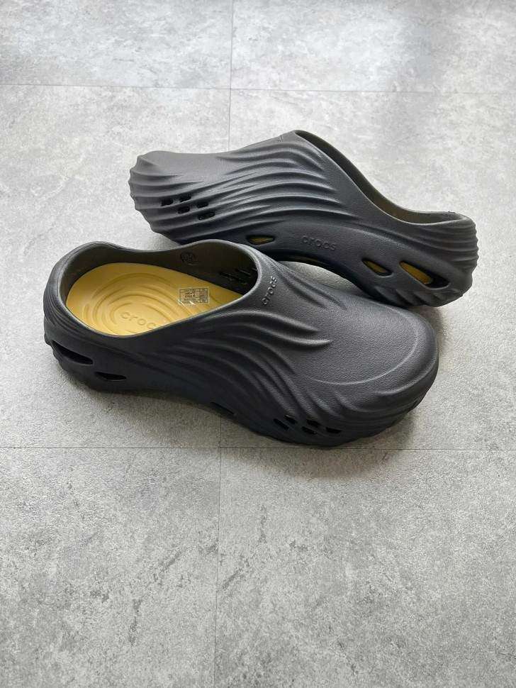Чоловічі Crocs Эхо Чорні Echo Clog Wave Black — фото 10