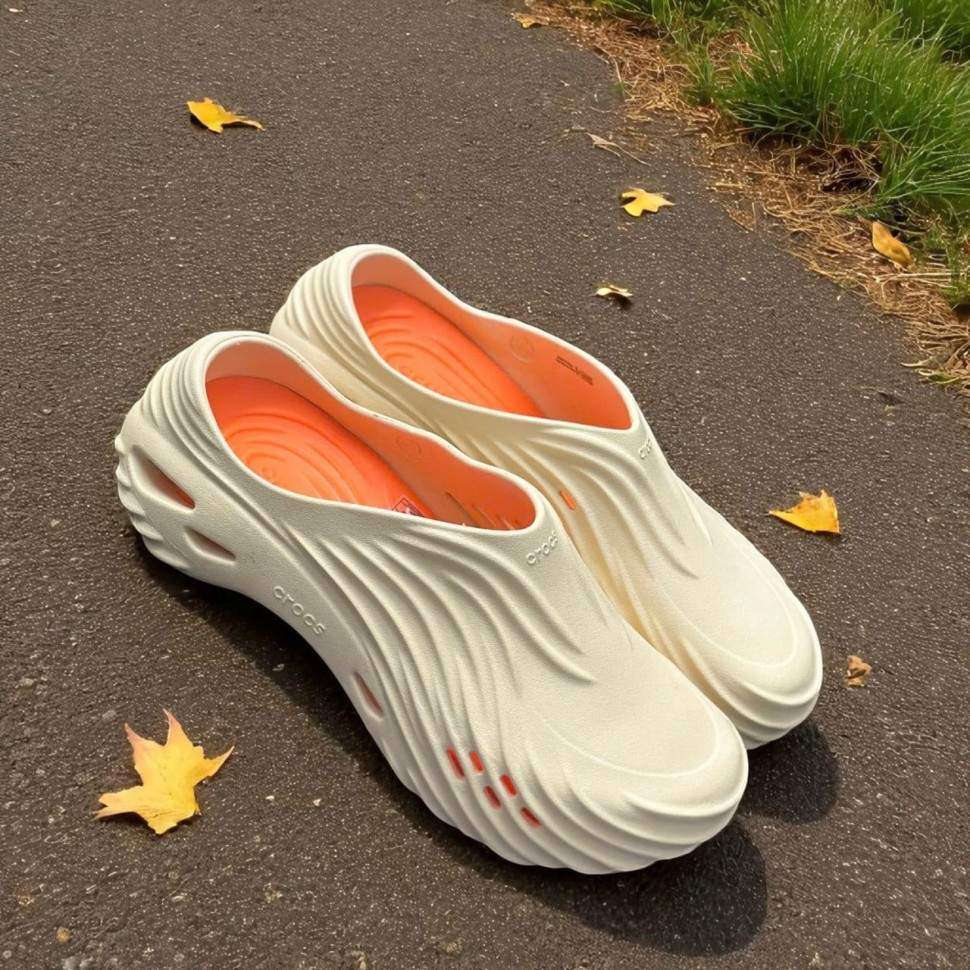 Crocs Ванільні Echo Clog Wave Vanila — фото 7