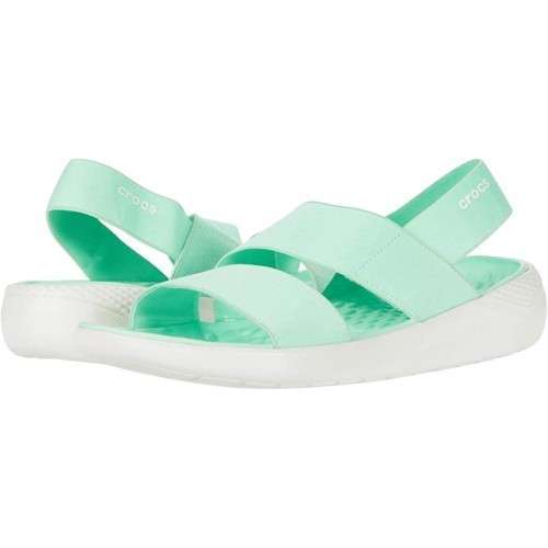 Жіночі сандалі Crocs LiteRide Stretch Sandal Neo Mint/Almost White — фото 11