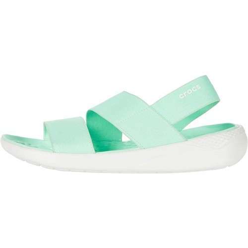 Жіночі сандалі Crocs LiteRide Stretch Sandal Neo Mint/Almost White — фото 6