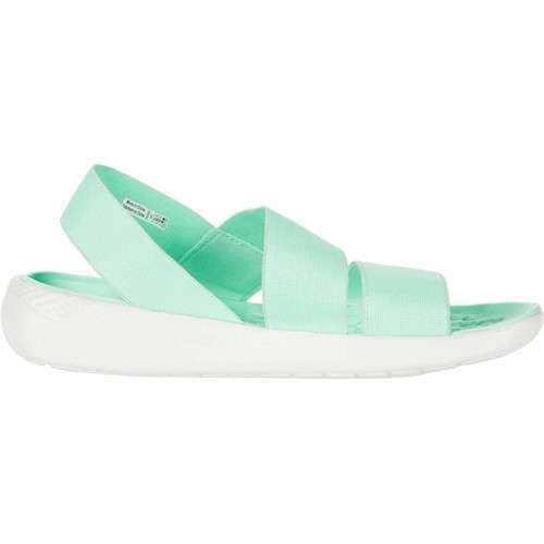 Жіночі сандалі Crocs LiteRide Stretch Sandal Neo Mint/Almost White — фото 7
