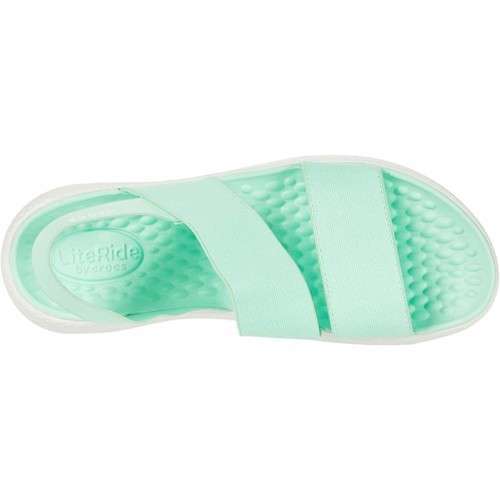 Жіночі сандалі Crocs LiteRide Stretch Sandal Neo Mint/Almost White — фото 10